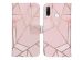 iMoshion Design TPU Klapphülle Huawei P30 Lite - Pink Graphic