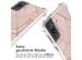 iMoshion Design Hülle mit Band für das Samsung Galaxy S21 - Pink Graphic