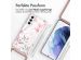 iMoshion Design Hülle mit Band für das Samsung Galaxy S21 - Blossom Watercolor