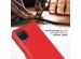 Selencia Echtleder Klapphülle für das Samsung Galaxy A12 - Rot