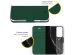 Accezz Wallet TPU Klapphülle für das Samsung Galaxy A72 - Grün