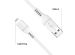 iMoshion MFI-zertifiziertes Lightning- auf USB-Kabel - Geflochtenes Gewebe - 1,5 m - Weiß