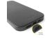 Accezz Leather Backcover mit MagSafe iPhone 12 Mini - Schwarz