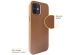 Accezz Leather Backcover mit MagSafe iPhone 12 Mini - Braun