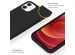 Accezz Liquid Silikoncase mit MagSafe für das iPhone 12 Mini - Schwarz