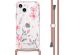 iMoshion Design Hülle mit Band für das iPhone 13 Mini - Blossom Watercolor