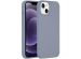 Accezz Liquid Silikoncase iPhone 13 - Lavender Gray