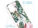 iMoshion Design Hülle für das iPhone 13 - Jungle - Rosa / Grün