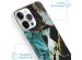iMoshion Design Hülle für das iPhone 13 Pro Max - Marble - Blau