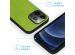 iMoshion Abnehmbare luxuriöse Klapphülle 2-in-1 iPhone 13 Pro - Grün