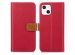 iMoshion Luxuriöse Klapphülle Canvas iPhone 13 Mini - Rot