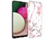 iMoshion Design Hülle Samsung Galaxy A03s - Blume - Rosa