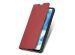 iMoshion Slim Folio Klapphülle für das Motorola Moto G60s - Rot