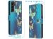 iMoshion Design TPU Klapphülle für das Samsung Galaxy S22 Plus - Blue Butterfly