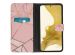 iMoshion Design TPU Klapphülle für das Samsung Galaxy S22 Plus - Pink Graphic