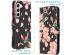 iMoshion Design TPU Klapphülle für das Samsung Galaxy S22 - Blossom Black