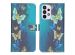 iMoshion Design TPU Klapphülle für das Samsung Galaxy A33 - Blue Butterfly