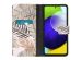 iMoshion Design TPU Klapphülle für das Samsung Galaxy A53 - Glamour Botanic