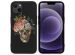 iMoshion Design Hülle für das iPhone 13 - Flower skull