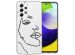iMoshion  Design Hülle für das Samsung Galaxy A53 - Line Art Woman White
