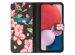 iMoshion Design TPU Klapphülle für das Samsung Galaxy A13 (5G) - Blossom Black