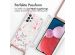 iMoshion Design Hülle mit Band für das Samsung Galaxy A13 (4G) - Blossom Watercolor