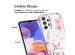 iMoshion Design Hülle Galaxy A23 (5G) - Blume - Rosa