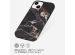 Selencia Aurora Fashion Back Case für das iPhone 14 - ﻿Strapazierfähige Hülle - 100 % recycelt - Schwarzer Marmor