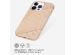 Selencia Aurora Fashion Back Case für das iPhone 14 Pro - ﻿Strapazierfähige Hülle - 100 % recycelt - Earth Leaf Beige