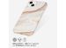 Selencia Aurora Fashion Back Case für das iPhone 14 Plus - ﻿Strapazierfähige Hülle - 100 % recycelt - Weißer Marmor