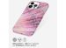 Selencia Aurora Fashion Back Case für das iPhone 14 Pro Max - ﻿Strapazierfähige Hülle - 100 % recycelt - Ocean Shell Purple
