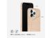 Selencia Aurora Fashion Back Case für das iPhone 14 Pro Max - ﻿Strapazierfähige Hülle - 100 % recycelt - Earth Leaf Beige