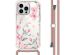 iMoshion Design Hülle mit Band für das iPhone 14 Pro - Blossom Watercolor