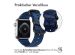 iMoshion Nylonarmband für das Apple Watch Series 1-9 / SE - 38/40/41mm - Dunkelblau