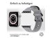 iMoshion Nylonarmband für das Apple Watch Series 1-9 / SE - 38/40/41mm - Grau