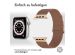 iMoshion Magnetlederarmband für das Apple Watch Series 1-9 / SE - 38/40/41mm - Braun