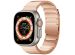 Selencia Edelstahl Magnetarmband für das Apple Watch Series 1-9 / SE / Ultra (2) - 42/44/45/49 mm - Rose Gold