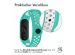 iMoshion Silikonband Sport für das Xiaomi Mi Band 7 - Mintgrün / Weiß