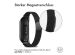 iMoshion Mailändische Magnetarmband für das Xiaomi Mi Band 3 / 4 - Schwarz