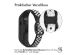 iMoshion Silikonband Sport für das Samsung Galaxy Fit 2 - Schwarz / Weiß