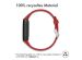 iMoshion Silikonband für das Fitbit Luxe - Rot