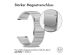 Selencia Edelstahl Magnetarmband - 20-mm-Universalanschluss - Silber