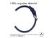 iMoshion Silikonband - 24-mm-Universalanschluss - Dunkelblau