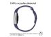 iMoshion Silikonband Sport für das Fitbit Charge 2 - Blau / Weiß