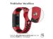 iMoshion Silikonband Sport für das Fitbit Charge 3  /  4 - Rot / Schwarz