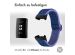 iMoshion Elastische Nylonarmband für das Fitbit Charge 3 / 4 - Dunkelblau