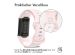 iMoshion Silikonband Sport für das Fitbit Charge 5 / Charge 6 - Rosa / Weiß