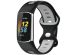 iMoshion Silikonband Sport für das Fitbit Charge 5 / Charge 6 - Schwarz / Grau