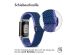 iMoshion Elastische Nylonarmband für das Fitbit Charge 5 / Charge 6 - Dunkelblau