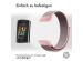 iMoshion Nylonarmband für das Fitbit Charge 5 / Charge 6 - Größe S - Rosa